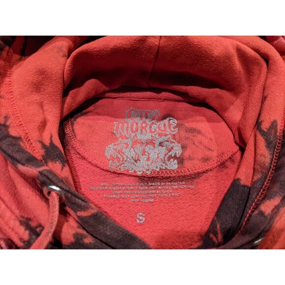 City Morgue Adult Small As Good As Dead Tour Hoodie Volume II 2 Tie Dye Red Dogs - Picture 2 of 13